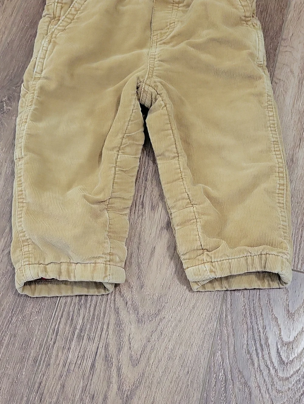 OshKosh B'gosh Tan Corduroy Overalls